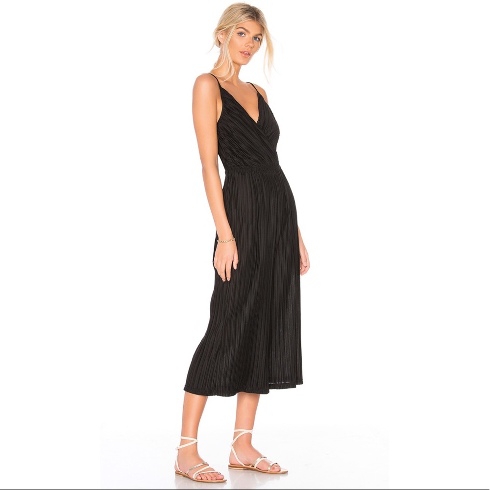Cupcakes & Cashmere Pleated Jumpsuit